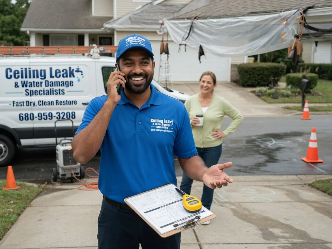 Ceiling Leak Cleanup Jennerstown, PA FAQs